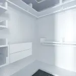 Cabina armadio in cartongesso: esempi e idee